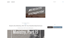 Desktop Screenshot of meredithbroughton.com
